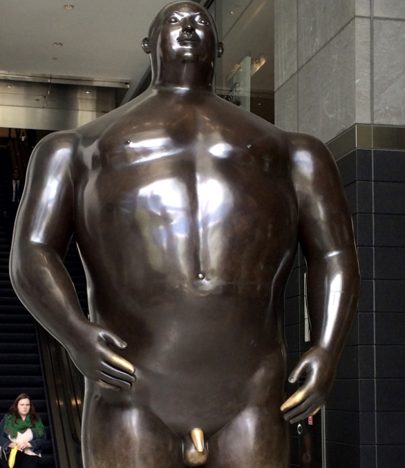 adam statue downtown seattle - 2